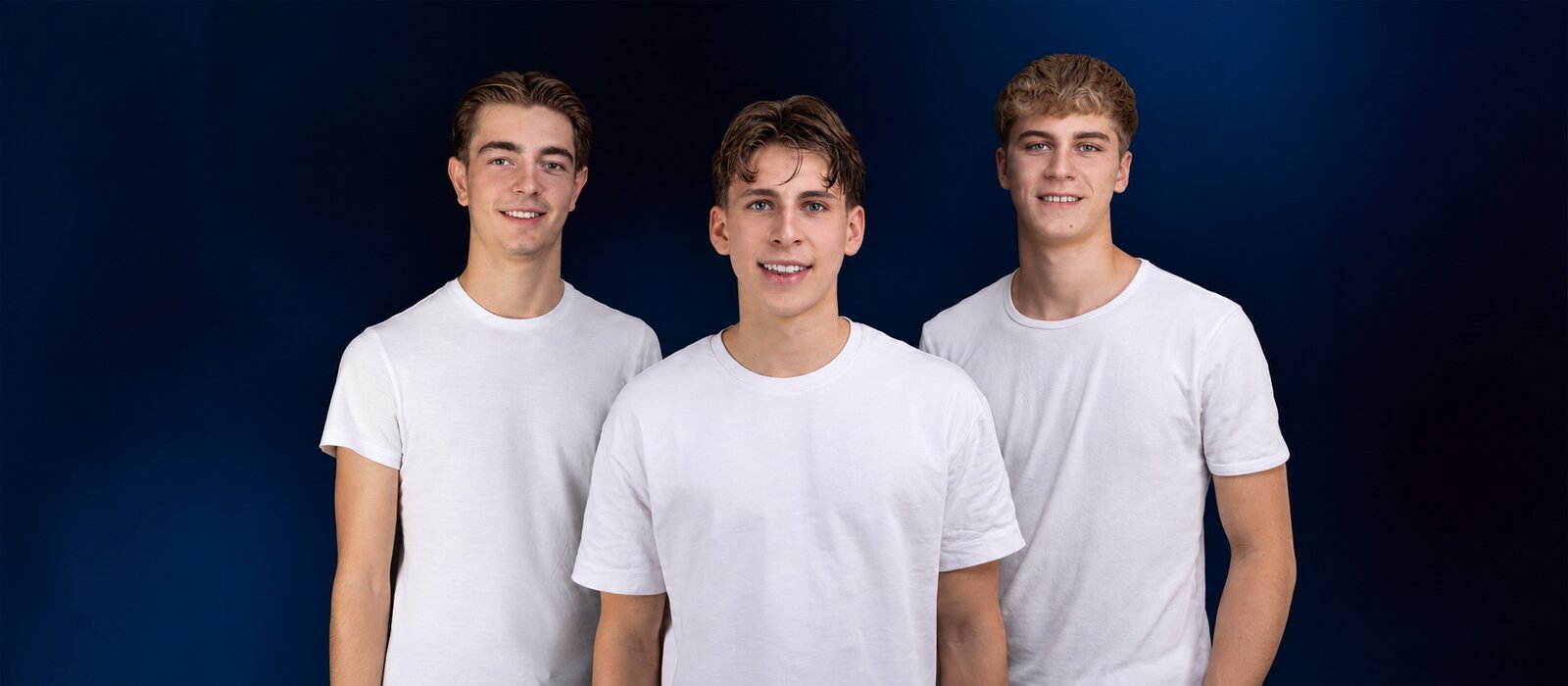 Das NOVARO-Team — Matteo, Kevin und Timon